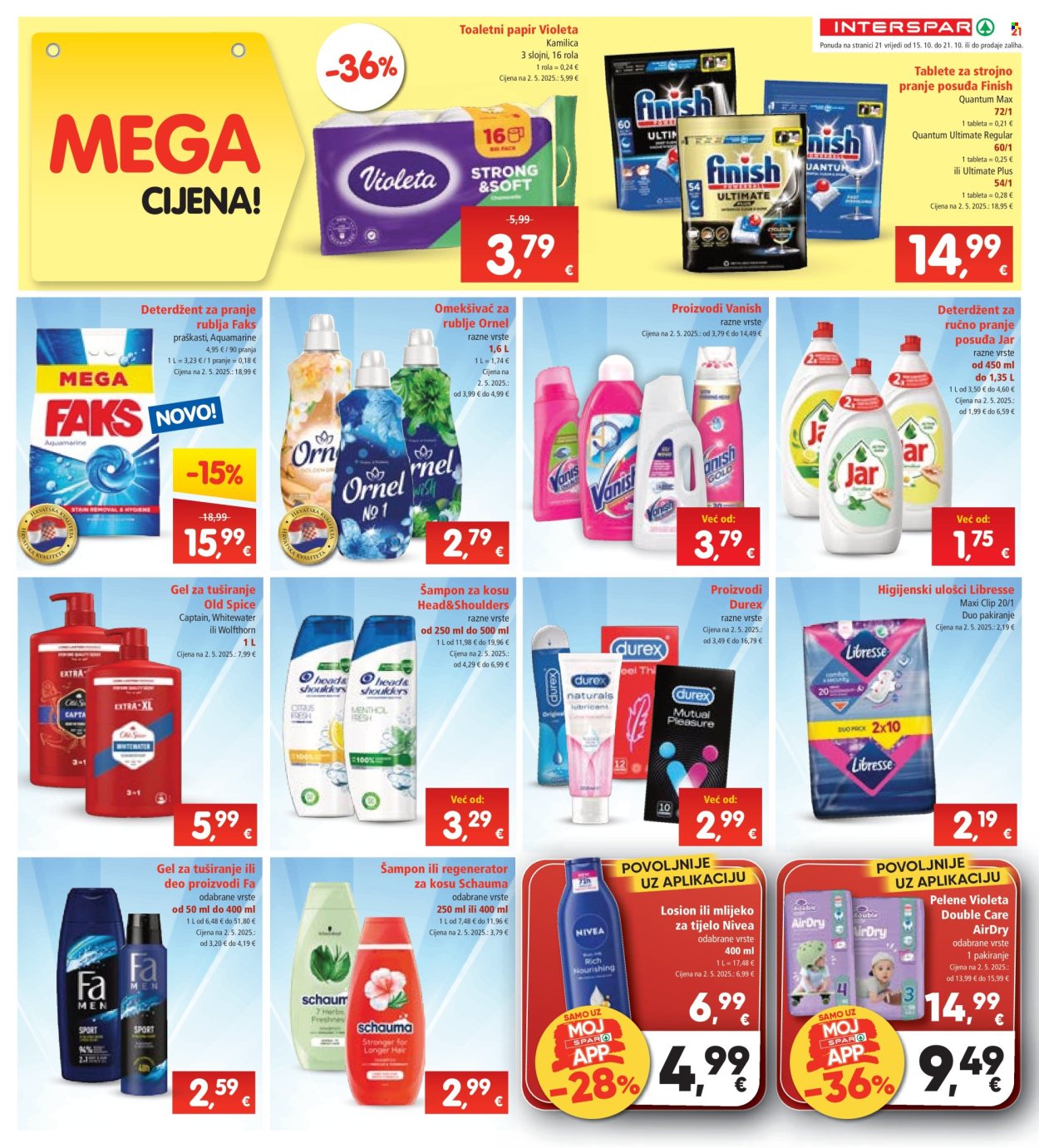 INTERSPAR katalog - 15.10.2025. - 21.10.2025. Stranica 23