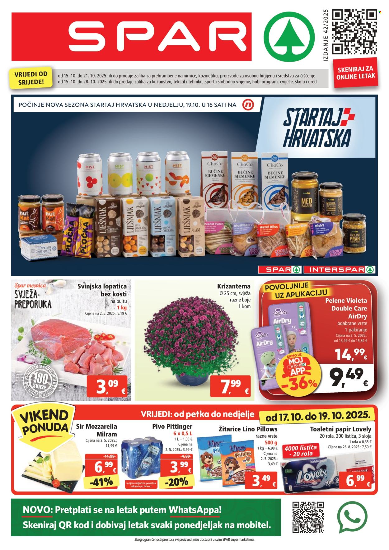 SPAR katalog - 15.10.2025. - 21.10.2025. Stranica 1