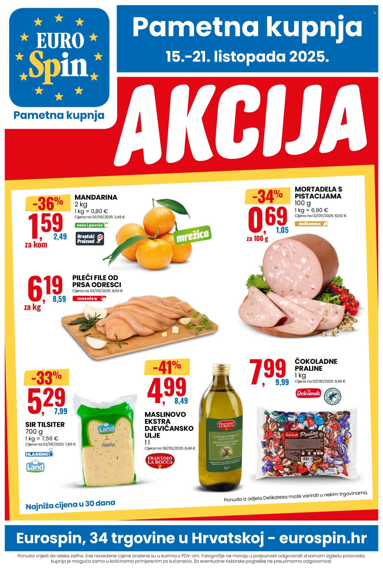 Eurospin katalog - 15.10.2025. - 21.10.2025. Stranica 1