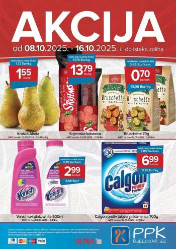 PPK Bjelovar katalog - 08.10.2025. - 16.10.2025.