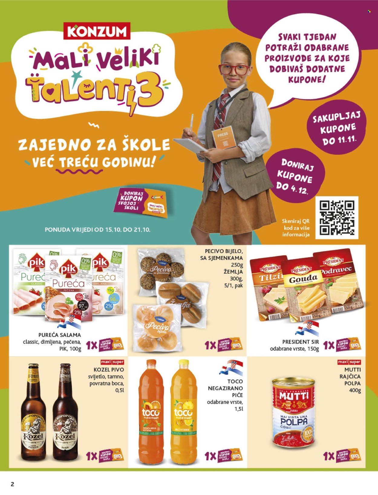Konzum katalog - 15.10.2025. - 21.10.2025. Stranica 2