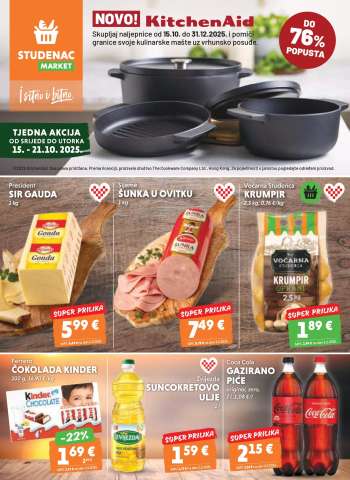 Studenac katalog - 15.10.2025. - 21.10.2025.