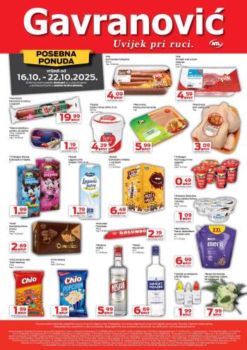 Gavranović katalog - 16.10.2025. - 22.10.2025.