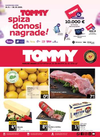 Tommy katalog - 16.10.2025. - 22.10.2025.