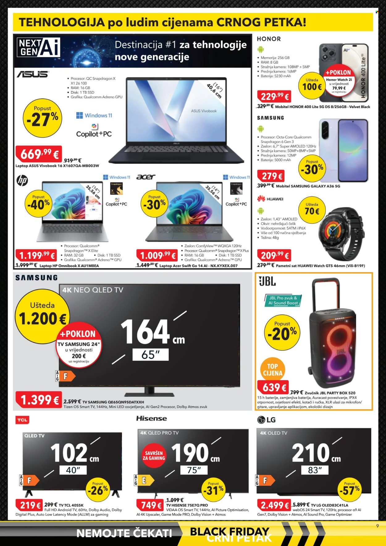 Harvey Norman katalog - 16.10.2025. - 03.11.2025. Stranica 9