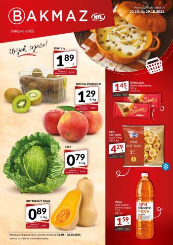 Bakmaz katalog - 23.10.2025. - 29.10.2025.