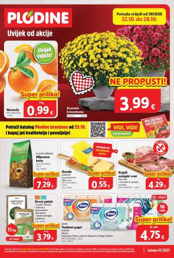 Plodine katalog - 22.10.2025. - 28.10.2025.