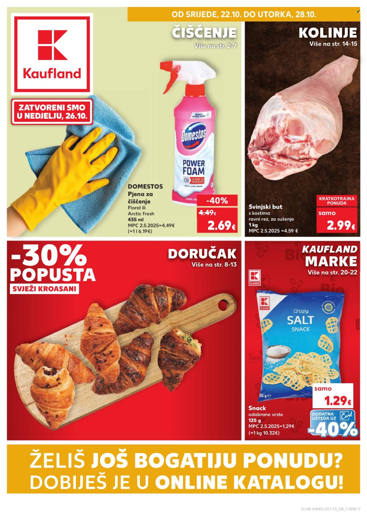 Kaufland katalog - 22.10.2025. - 28.10.2025. Stranica 1