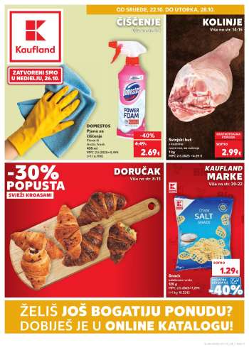 Kaufland katalog - 22.10.2025. - 28.10.2025.