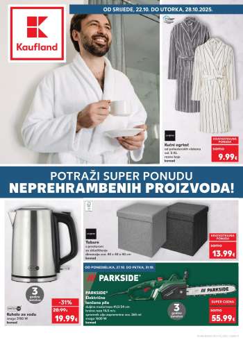 Kaufland katalog - 22.10.2025. - 28.10.2025.