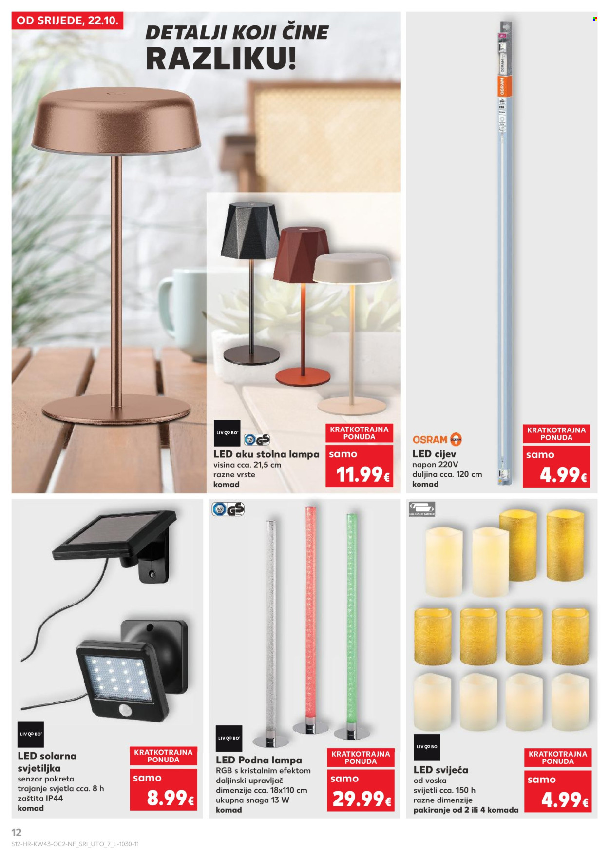 Kaufland katalog - 22.10.2025. - 28.10.2025. Stranica 12