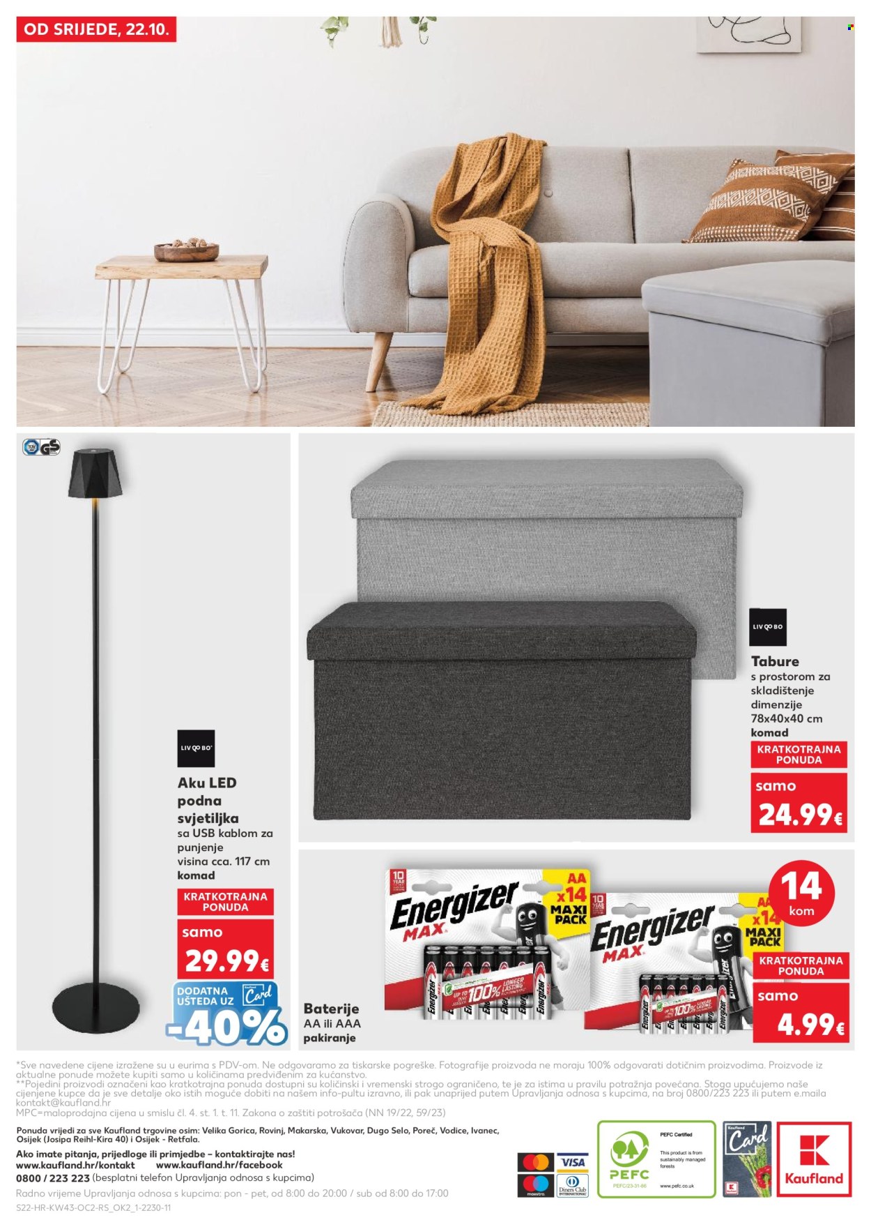 Kaufland katalog - 22.10.2025. - 28.10.2025. Stranica 22