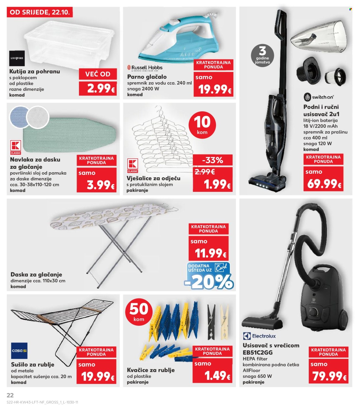 Kaufland katalog - 22.10.2025. - 28.10.2025. Stranica 22