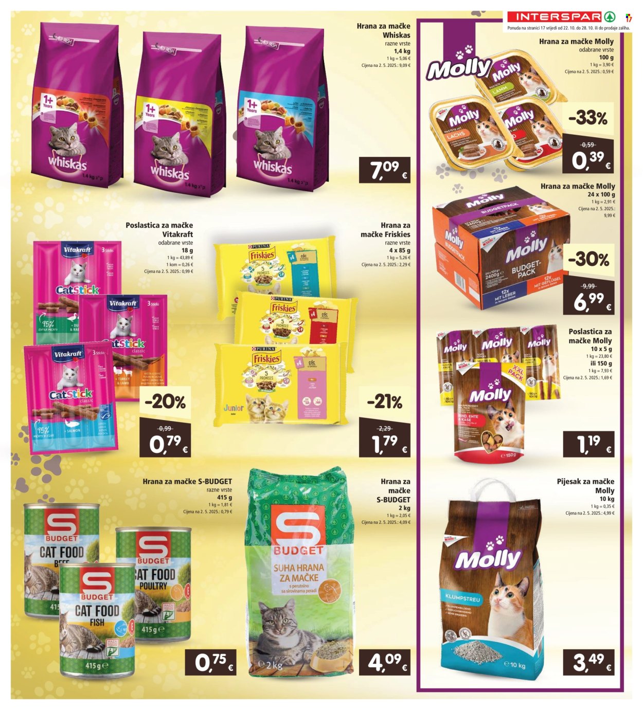 INTERSPAR katalog - 22.10.2025. - 28.10.2025. Stranica 19