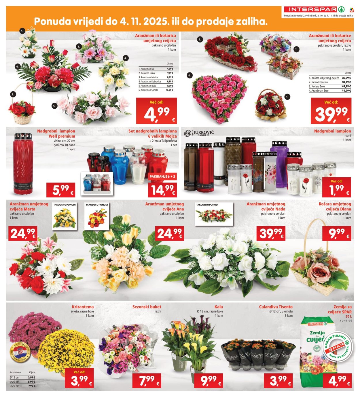 INTERSPAR katalog - 22.10.2025. - 28.10.2025. Stranica 25