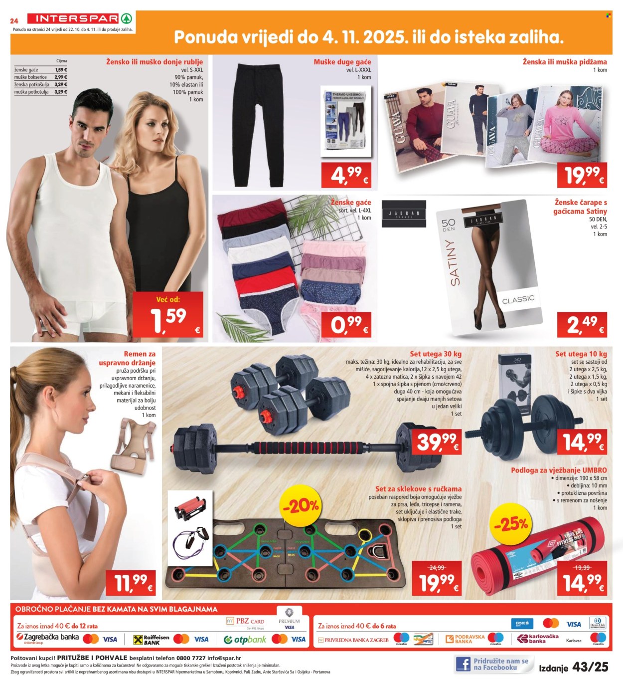 INTERSPAR katalog - 22.10.2025. - 28.10.2025. Stranica 26