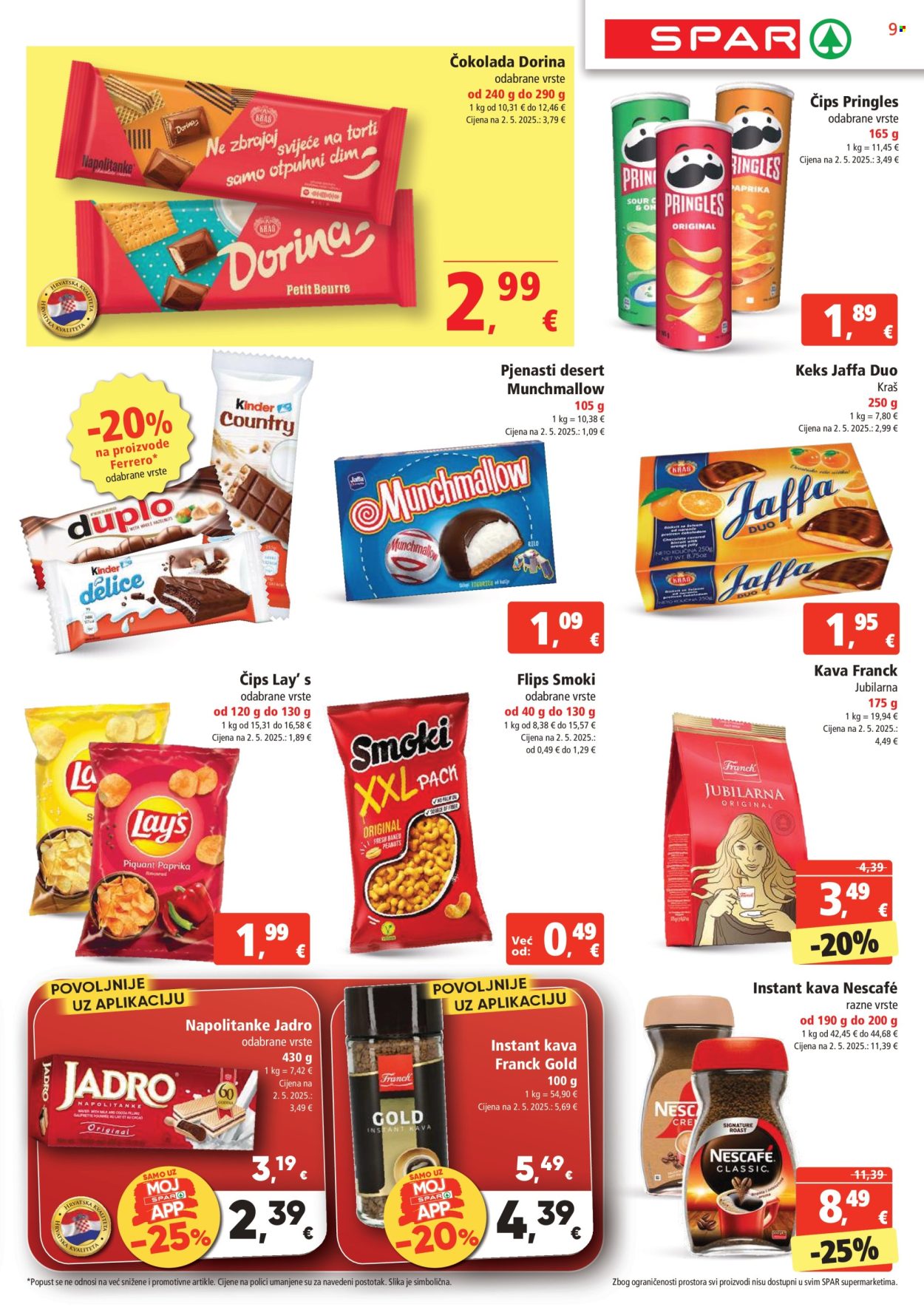 SPAR katalog - 22.10.2025. - 28.10.2025. Stranica 9