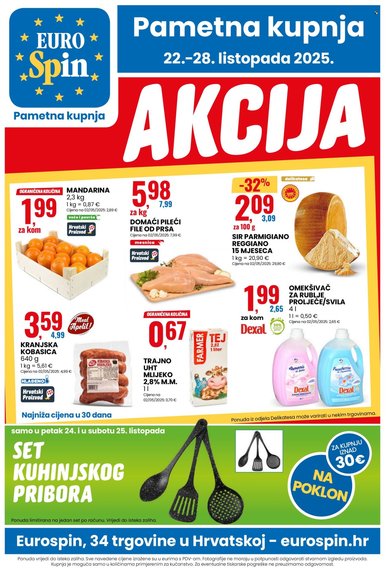 Eurospin katalog - 22.10.2025. - 28.10.2025. Stranica 1