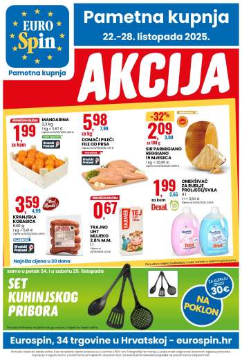 Eurospin katalog - 22.10.2025. - 28.10.2025.
