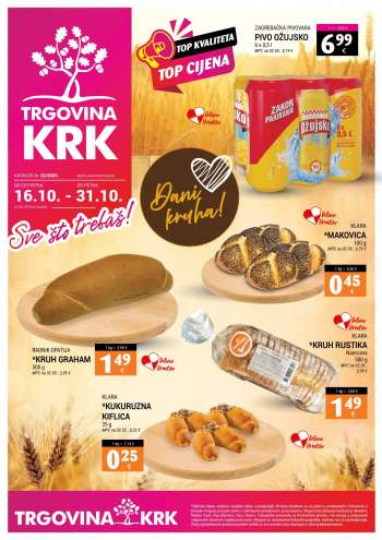 Trgovina KRK katalog - 16.10.2025. - 31.10.2025.