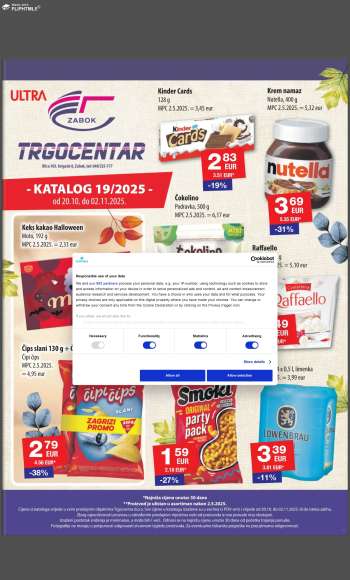 Trgocentar katalog - 20.10.2025. - 02.11.2025.