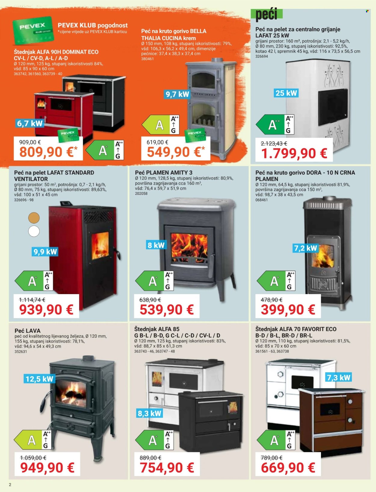 Pevex katalog - 23.10.2025. - 17.11.2025. Stranica 2