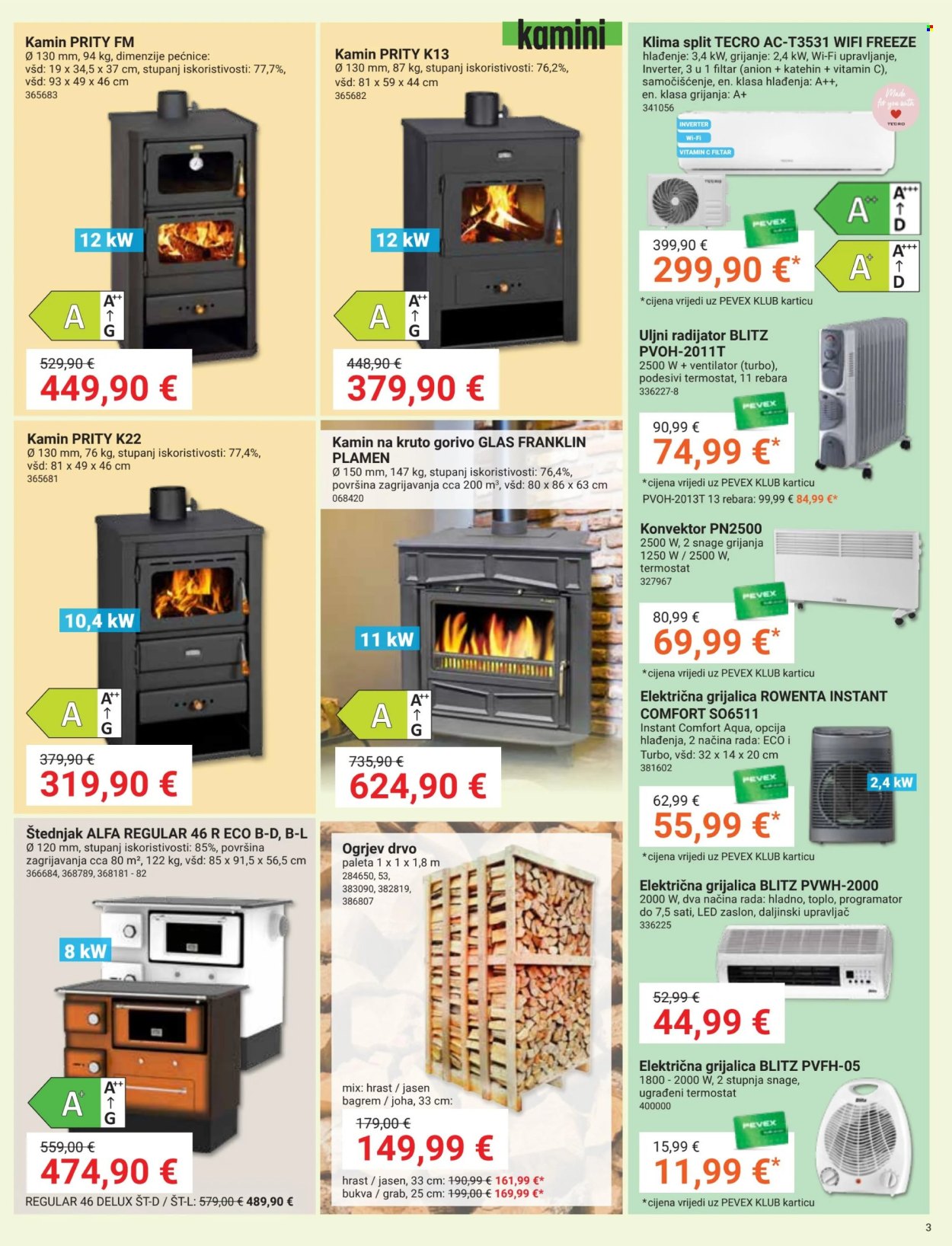 Pevex katalog - 23.10.2025. - 17.11.2025. Stranica 3