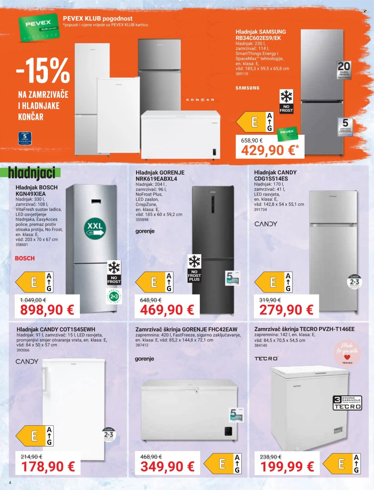Pevex katalog - 23.10.2025. - 17.11.2025. Stranica 4
