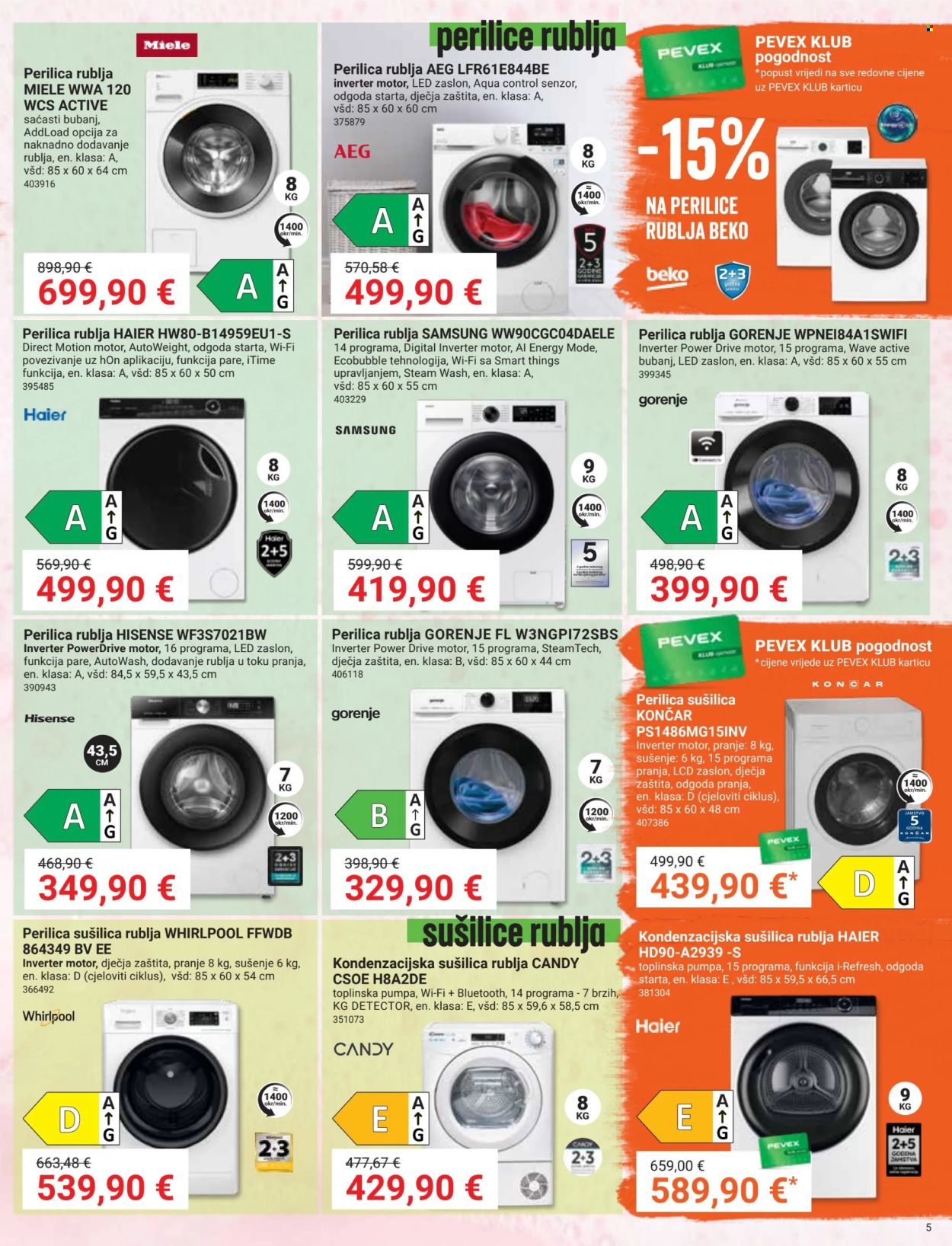 Pevex katalog - 23.10.2025. - 17.11.2025. Stranica 5