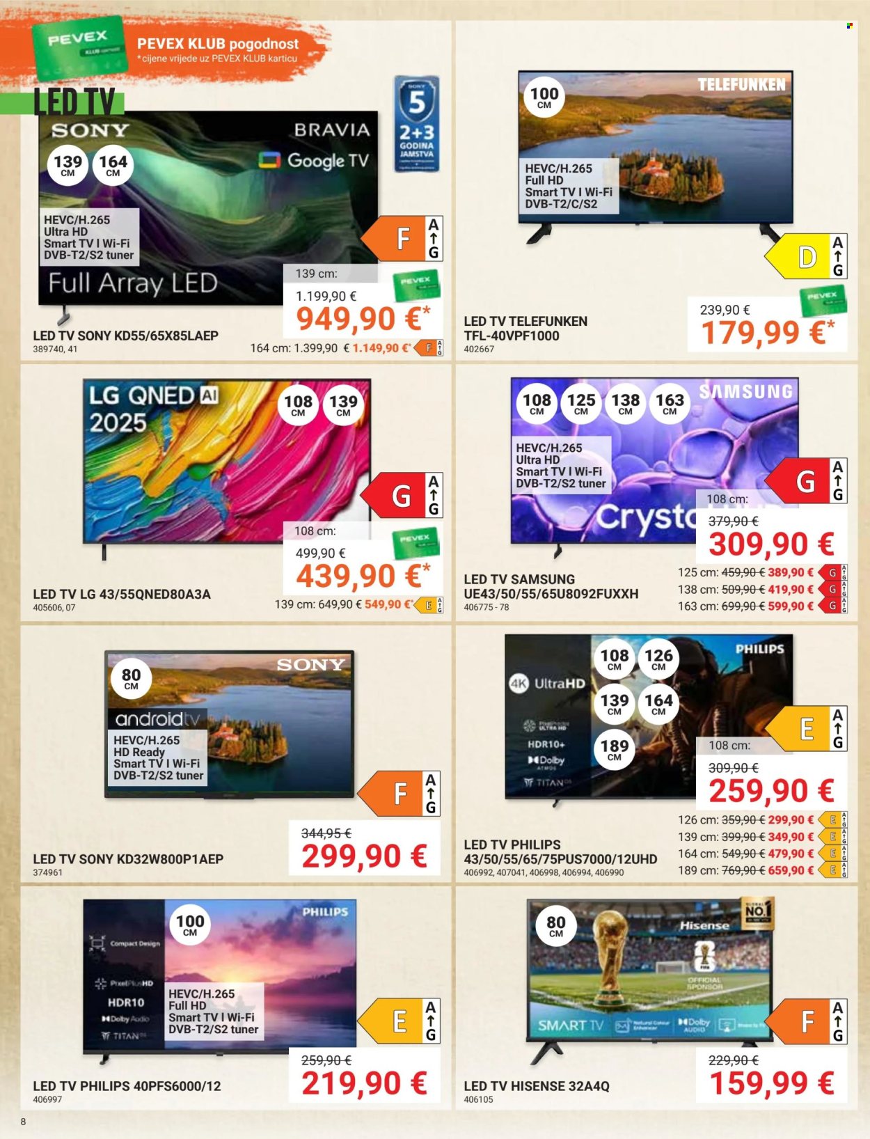 Pevex katalog - 23.10.2025. - 17.11.2025. Stranica 8