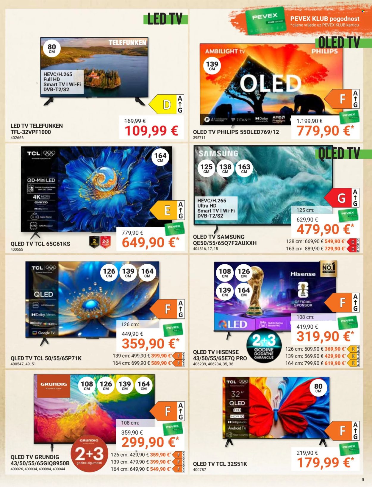 Pevex katalog - 23.10.2025. - 17.11.2025. Stranica 9