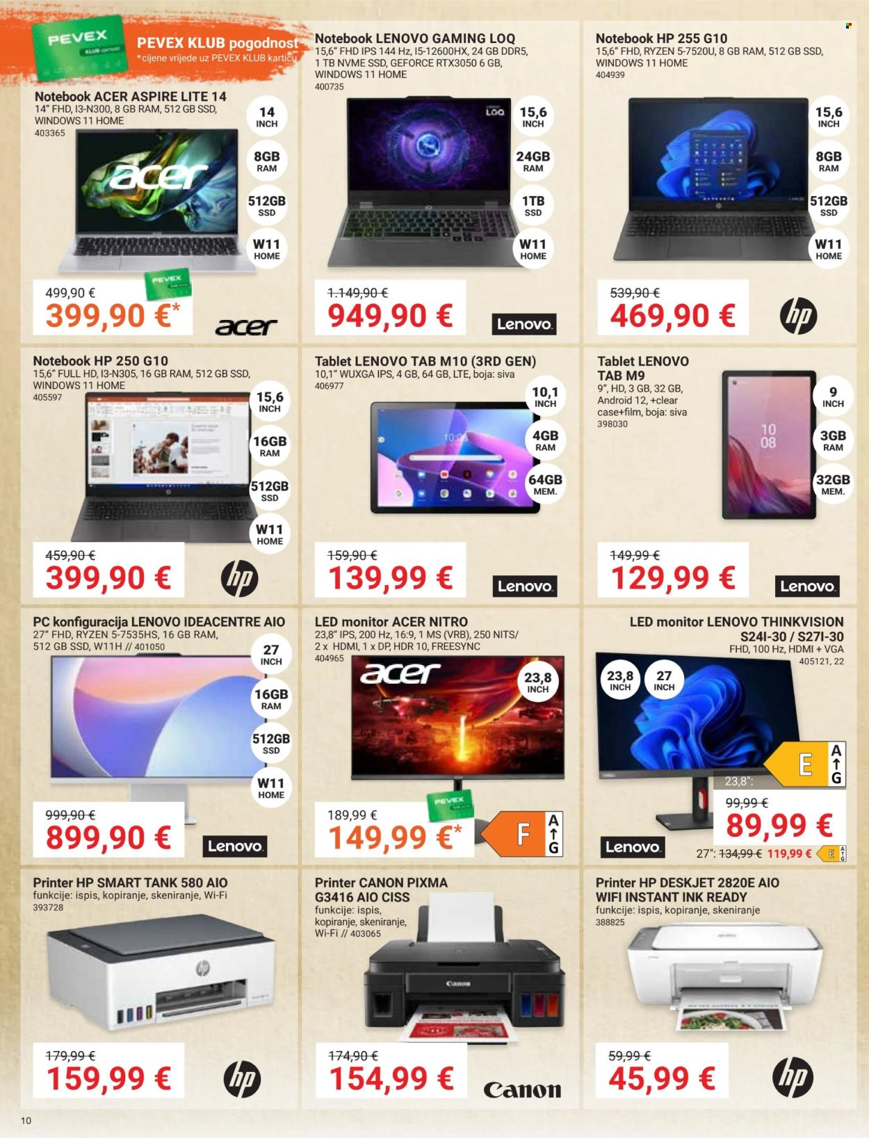 Pevex katalog - 23.10.2025. - 17.11.2025. Stranica 10