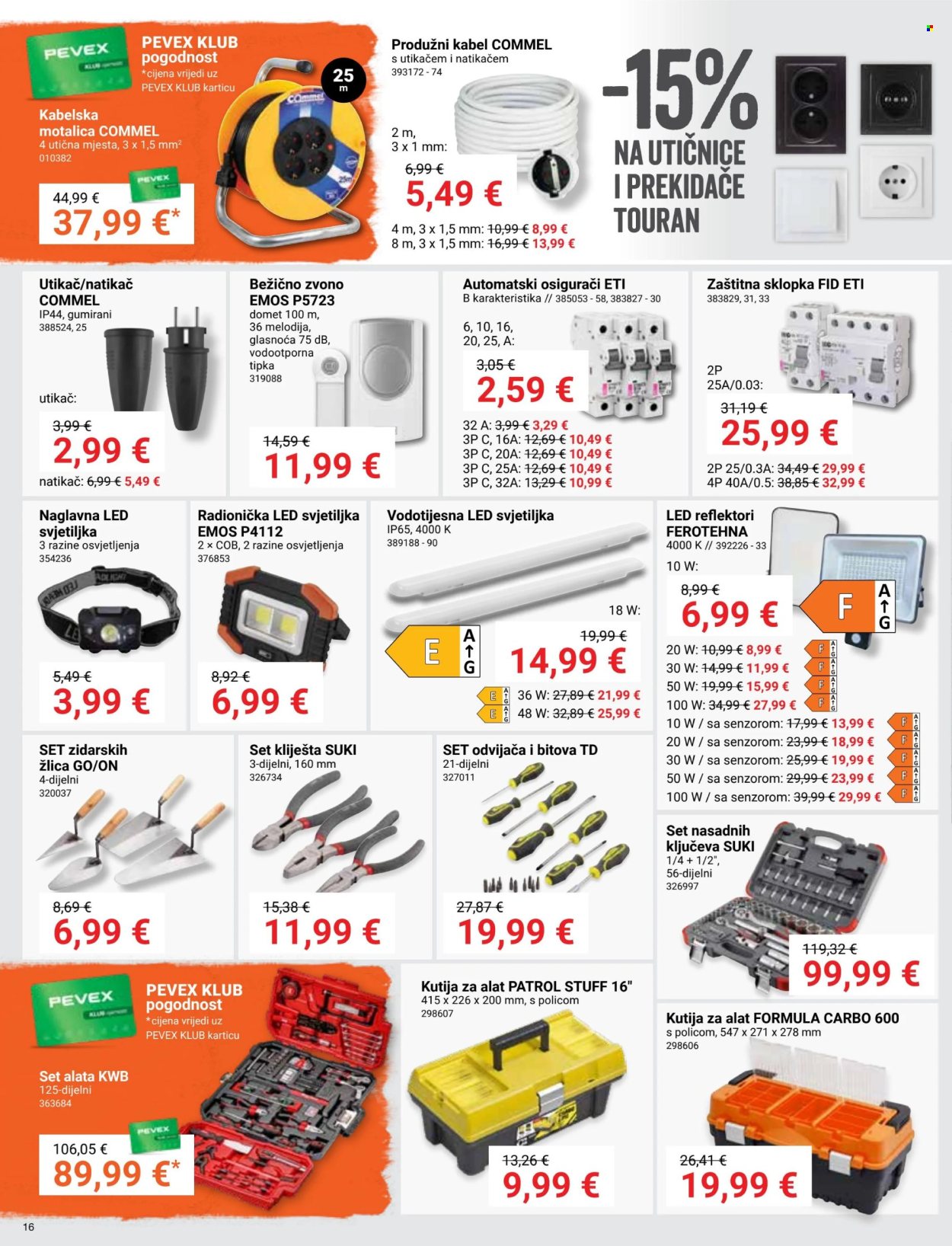 Pevex katalog - 23.10.2025. - 17.11.2025. Stranica 16