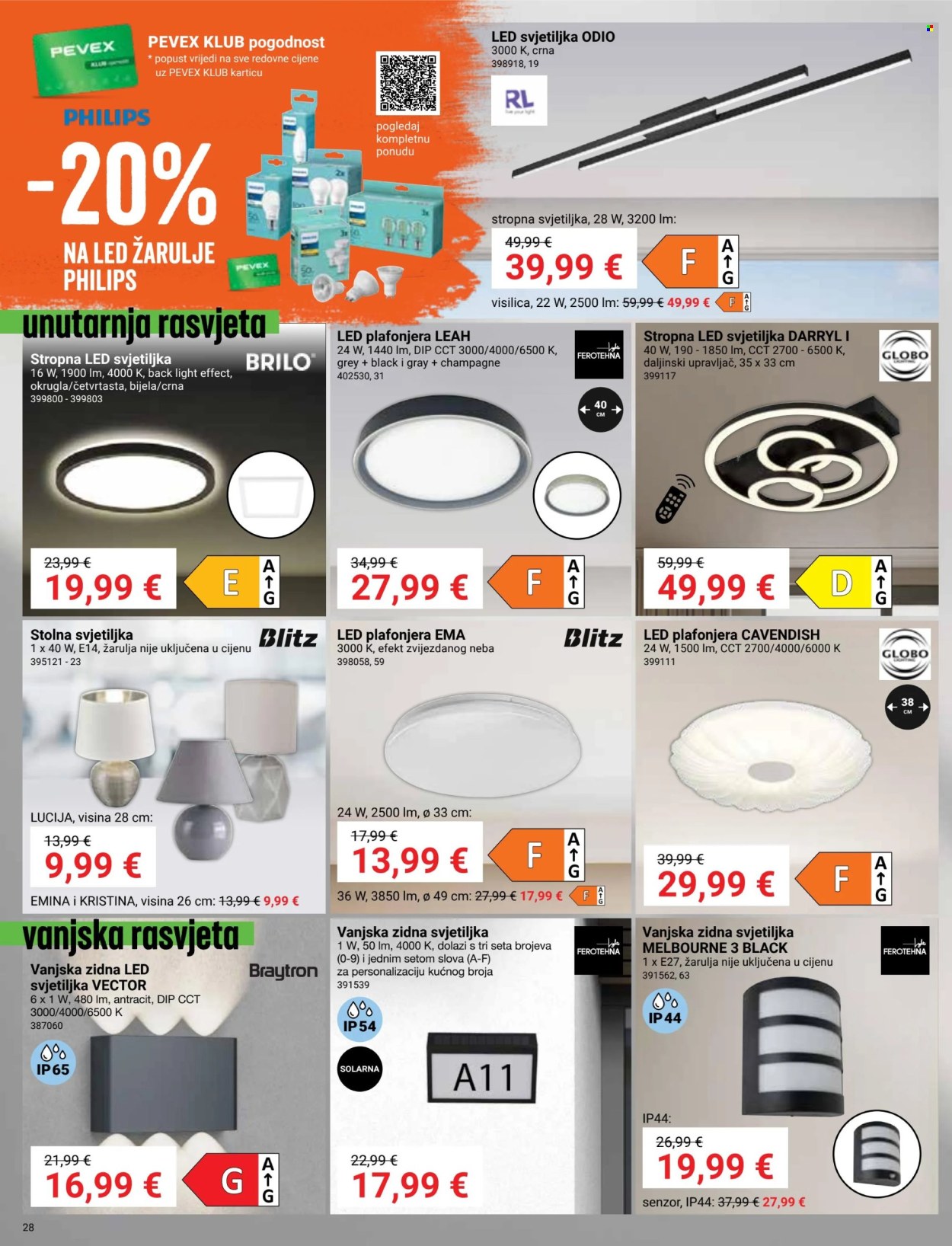 Pevex katalog - 23.10.2025. - 17.11.2025. Stranica 28