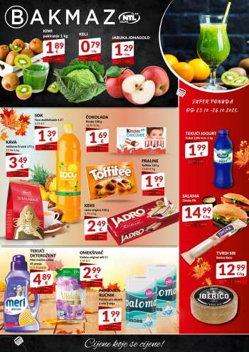 Bakmaz katalog - 23.10.2025. - 26.10.2025.