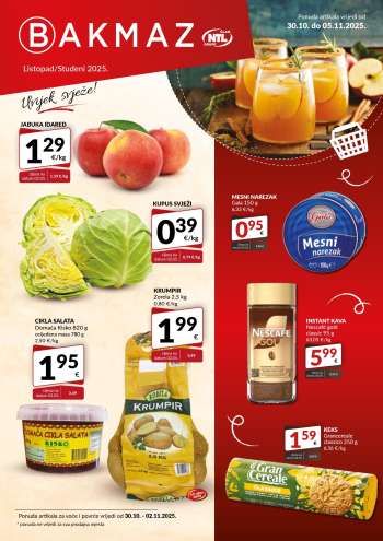 Bakmaz katalog - 30.10.2025. - 05.11.2025.