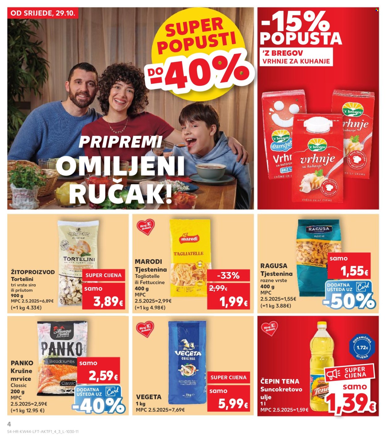 Kaufland katalog - 29.10.2025. - 04.11.2025. Stranica 4