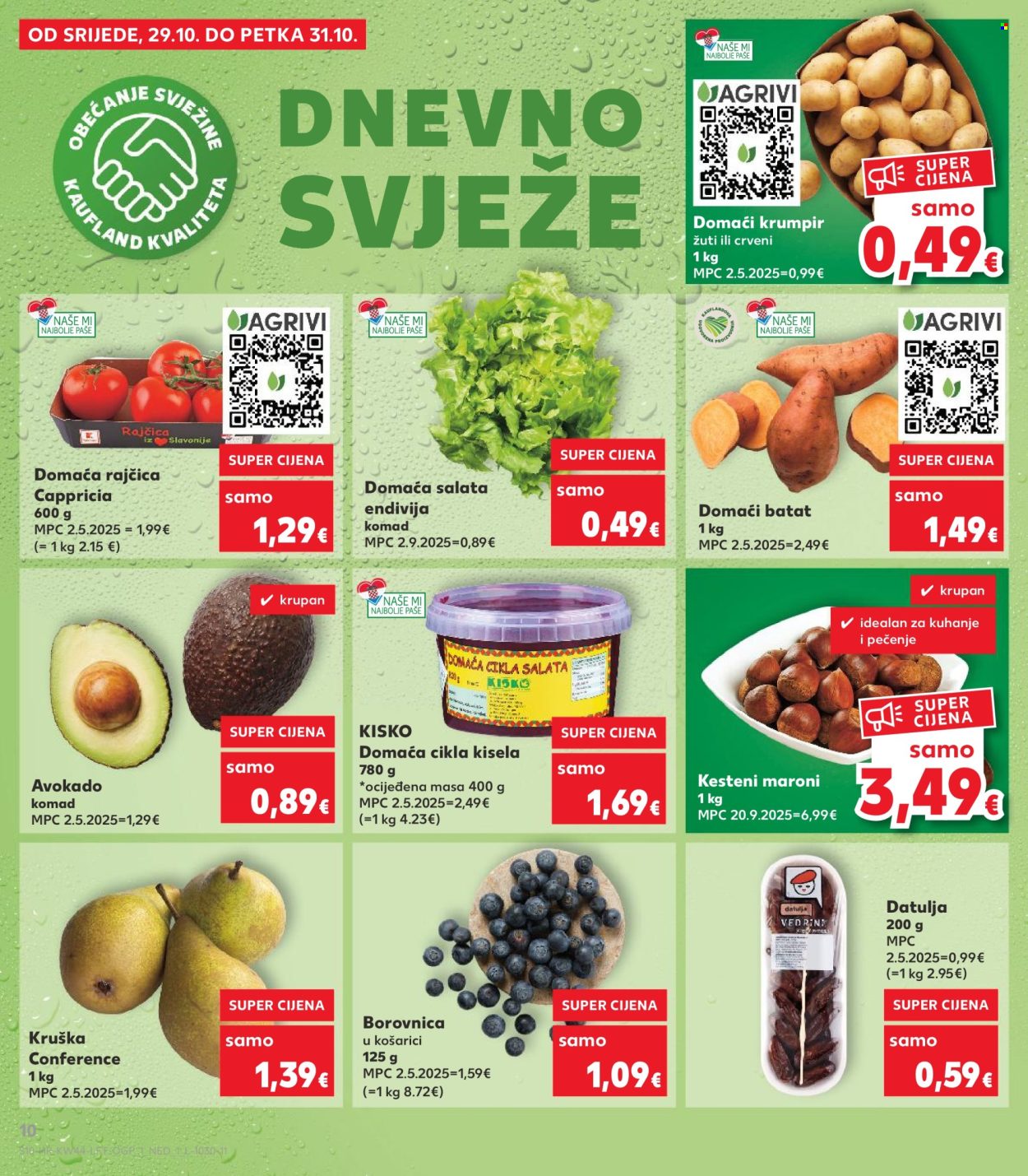 Kaufland katalog - 29.10.2025. - 04.11.2025. Stranica 10