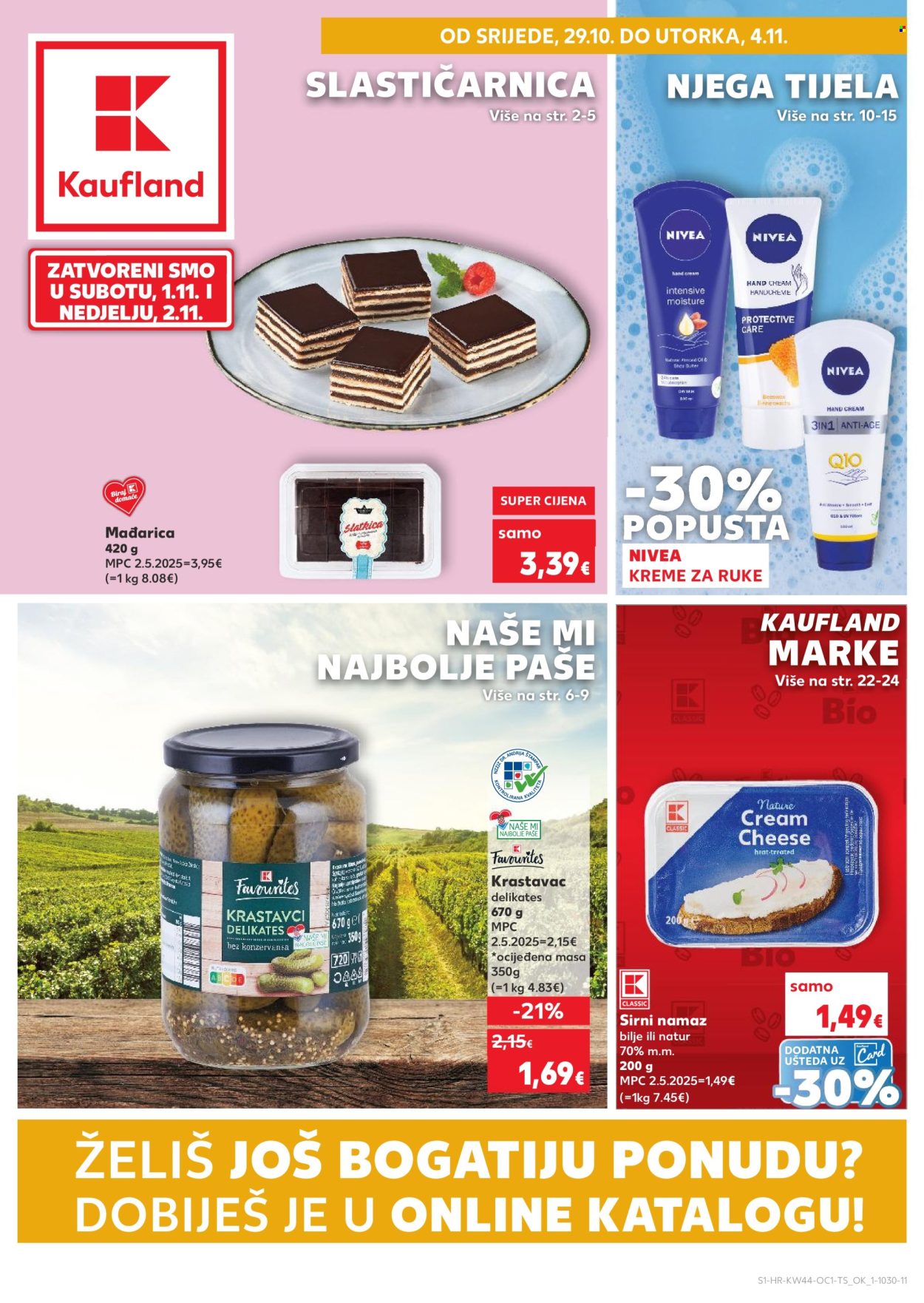 Kaufland katalog - 29.10.2025. - 04.11.2025. Stranica 1