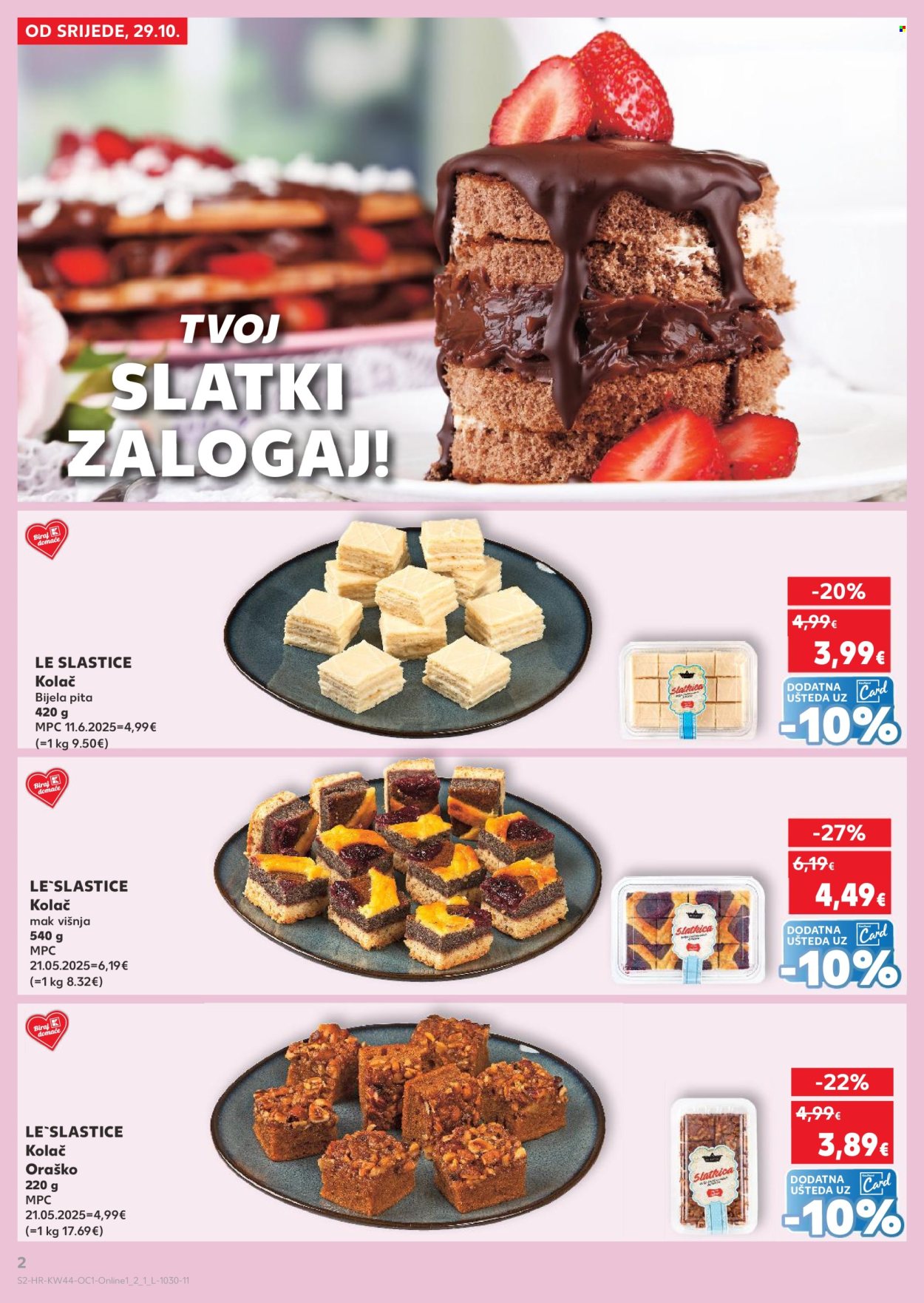 Kaufland katalog - 29.10.2025. - 04.11.2025. Stranica 2