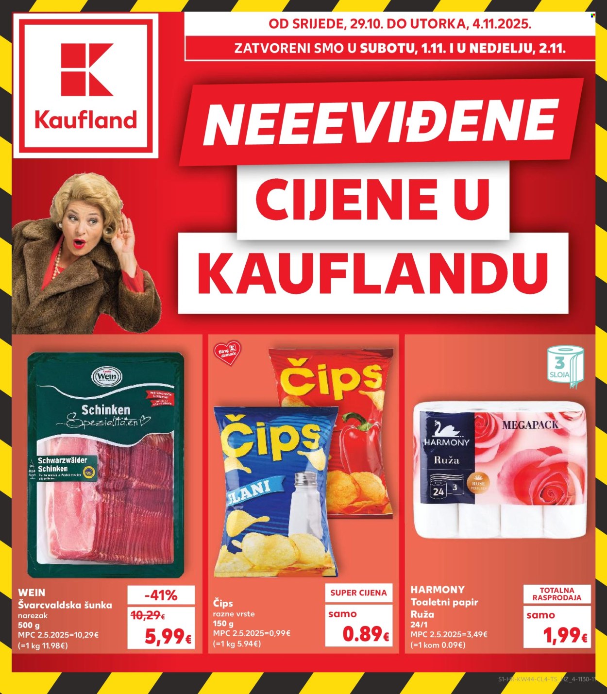 Kaufland katalog - 29.10.2025. - 04.11.2025. Stranica 1