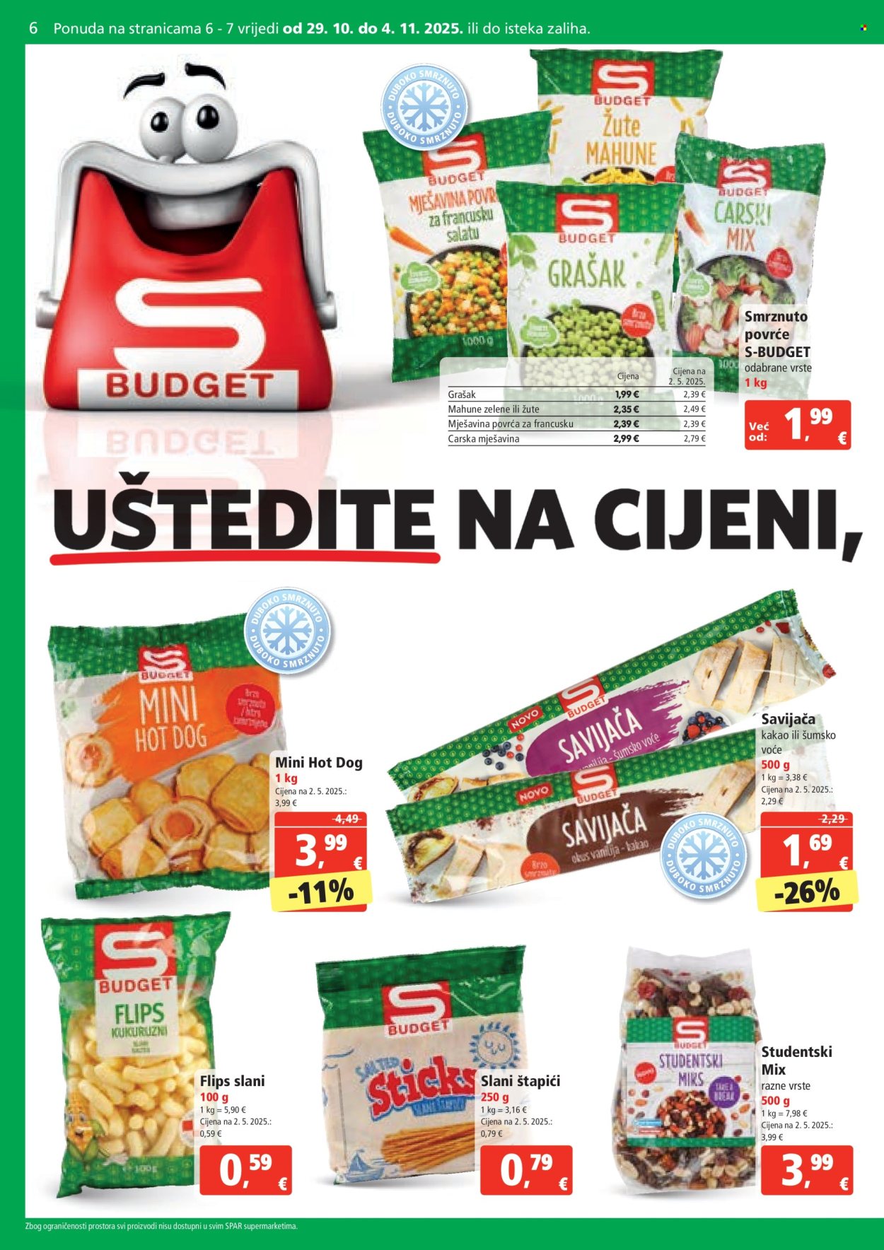 SPAR katalog - 29.10.2025. - 04.11.2025. Stranica 6