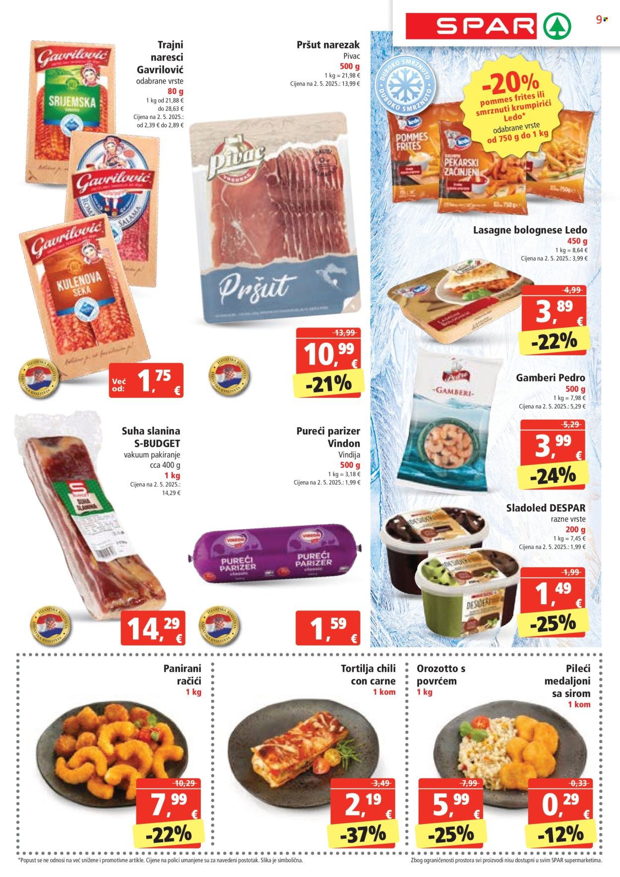 SPAR katalog - 29.10.2025. - 04.11.2025. Stranica 9