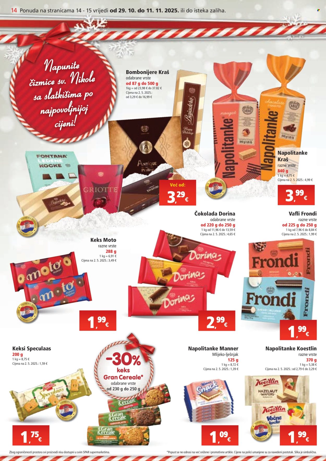 SPAR katalog - 29.10.2025. - 04.11.2025. Stranica 14