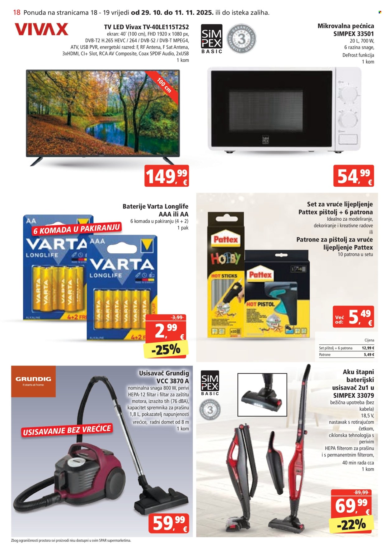 SPAR katalog - 29.10.2025. - 04.11.2025. Stranica 18