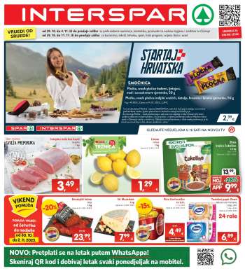 INTERSPAR katalog - 29.10.2025. - 04.11.2025.