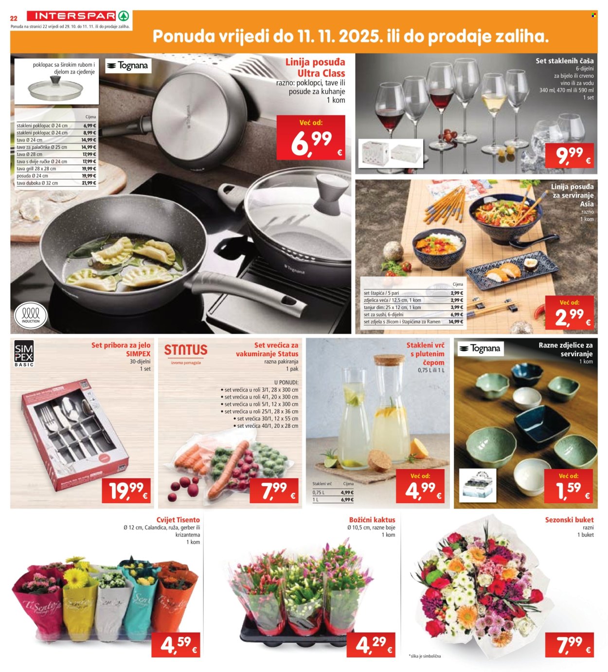 INTERSPAR katalog - 29.10.2025. - 04.11.2025. Stranica 22