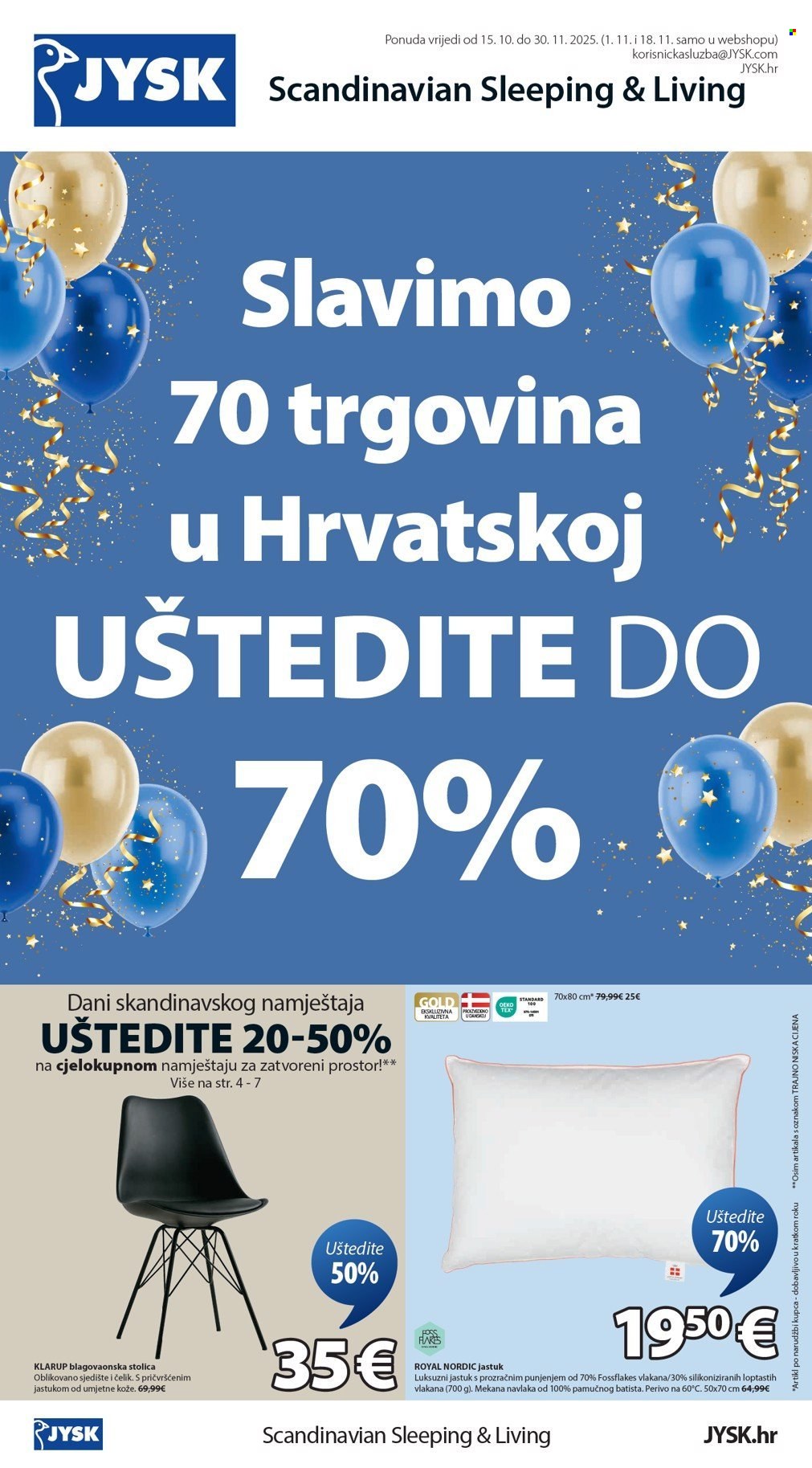 JYSK katalog - 22.10.2025. - 30.11.2025. Stranica 2