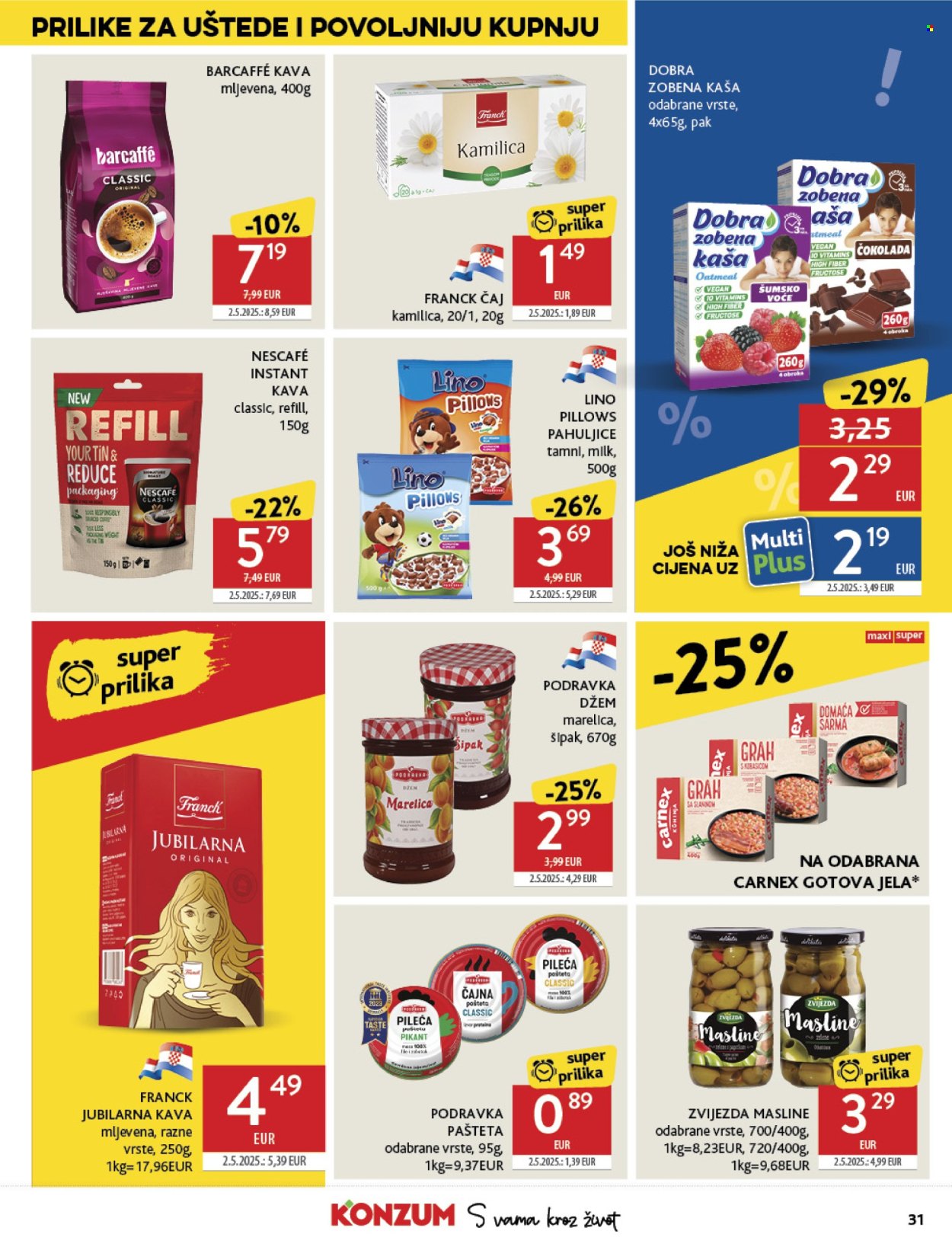 Konzum katalog - 29.10.2025. - 04.11.2025. Stranica 31