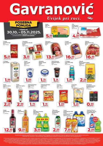 Gavranović katalog - 30.10.2025. - 05.11.2025.